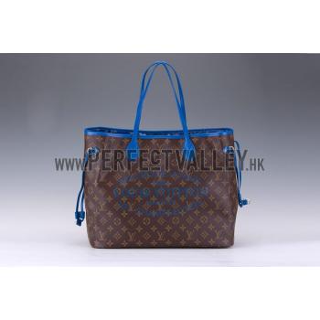 Cheap Louis Vuitton Monogram Neverfull GM Grand Bleu