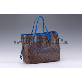 Cheap Louis Vuitton Monogram Neverfull GM Grand Bleu