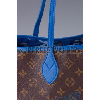 Cheap Louis Vuitton Monogram Neverfull GM Grand Bleu