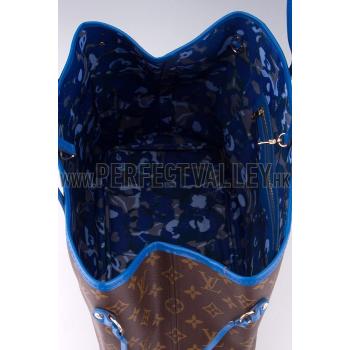 Cheap Louis Vuitton Monogram Neverfull GM Grand Bleu