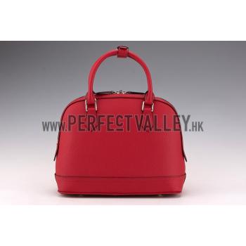 Louis Vuitton Alma in Taurillon Leather Red MM