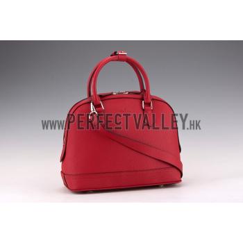 Louis Vuitton Alma in Taurillon Leather Red MM