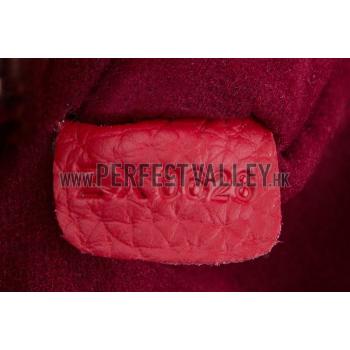 Louis Vuitton Alma in Taurillon Leather Red MM