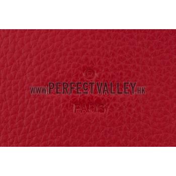 Louis Vuitton Alma in Taurillon Leather Red MM