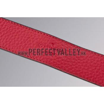 Louis Vuitton Alma in Taurillon Leather Red MM