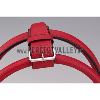 Louis Vuitton Alma in Taurillon Leather Red MM