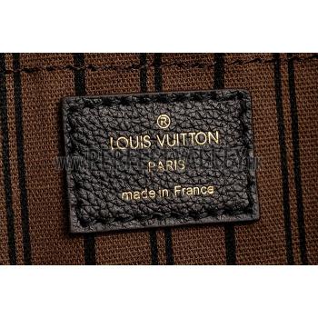 Louis Vuitton Mazarine Empreinte PM Bag Black