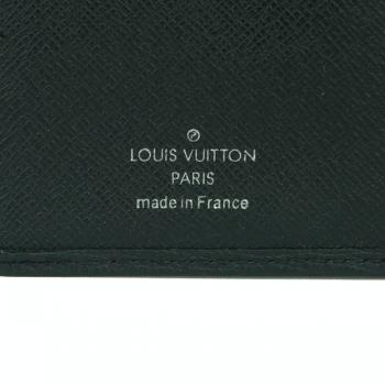 Louis Vuitton Taiga Leather R20425 Cow Leather Small Wallet