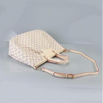 Replica Louis Vuitton Damier Canvas N41111 Black 2way Ladies