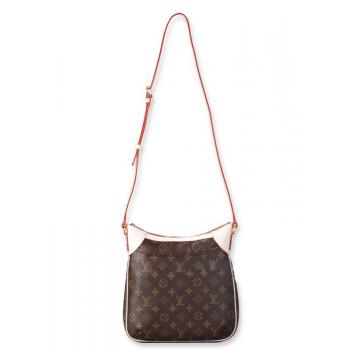 Louis Vuitton Monogram Canvas M56390 Brown Small 2way