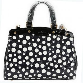 Louis Vuitton Yayoi Kusama M91619 Black Large Ladies