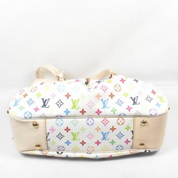 Louis Vuitton Monogram Multicolore M46716 White Large HandBags