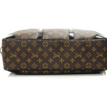 Louis Vuitton Monogram Canvas M41125 Cow Leather Large Unisex Bags