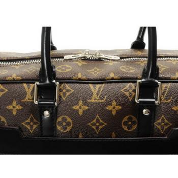 Louis Vuitton Monogram Canvas M41125 Cow Leather Large Unisex Bags