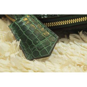 Cheap Louis Vuitton Green Leather Handbag