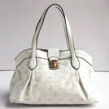 Replica Louis Vuitton Mahina Leather M97061 Cow Leather Large 2way