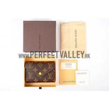 Louis Vuitton Monogram Canvas Compact Curieuse Wallet Yellow 18927001