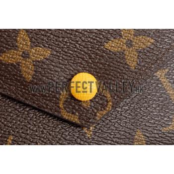 Louis Vuitton Monogram Canvas Compact Curieuse Wallet Yellow 18927001