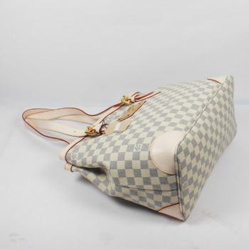 Louis Vuitton Damier Canvas N51206 White Large Ladies Bags