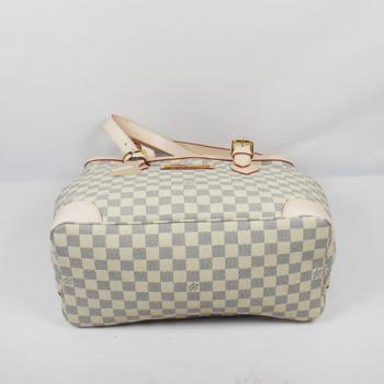 Louis Vuitton Damier Canvas N51206 White Large Ladies Bags