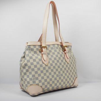 Louis Vuitton Damier Canvas N51206 White Large Ladies Bags