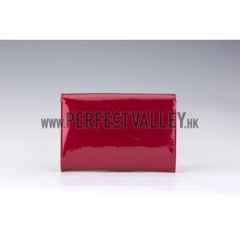 Louis Vuitton Monogram Vernis Neo Sobe Clutch Louise Red Replica