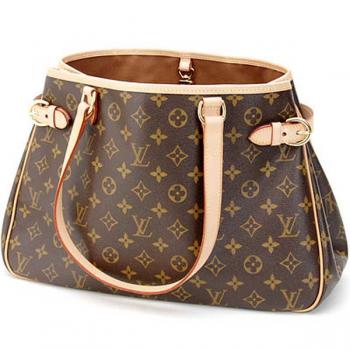 Louis Vuitton Monogram Canvas M51154 Cow Leather Medium 2way