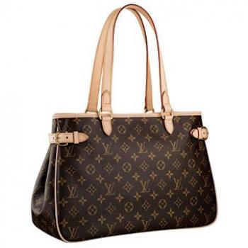 Louis Vuitton Monogram Canvas M51154 Cow Leather Medium 2way