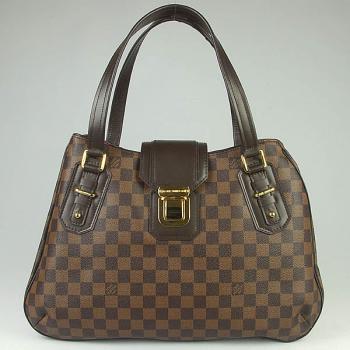 Quality Louis Vuitton Damier Canvas N48108 Brown Small 2way Replica