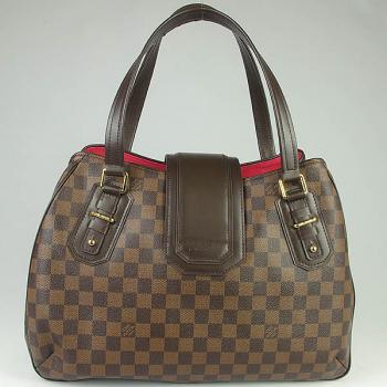 Quality Louis Vuitton Damier Canvas N48108 Brown Small 2way Replica