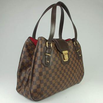 Quality Louis Vuitton Damier Canvas N48108 Brown Small 2way Replica