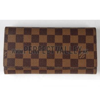 Cheap Louis Vuitton Damier Checkbook Wallet