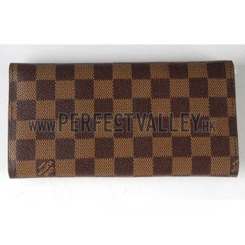 Cheap Louis Vuitton Damier Checkbook Wallet