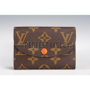 Louis Vuitton Monogram Canvas Rosalie Coin Purse Orange 18926994