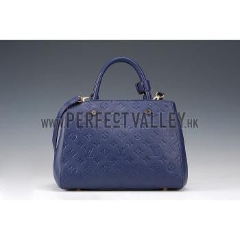 Louis Vuitton Montaigne Empreinte BB Dark Blue 607867