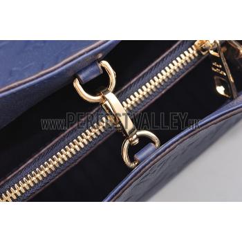 Louis Vuitton Montaigne Empreinte BB Dark Blue 607867