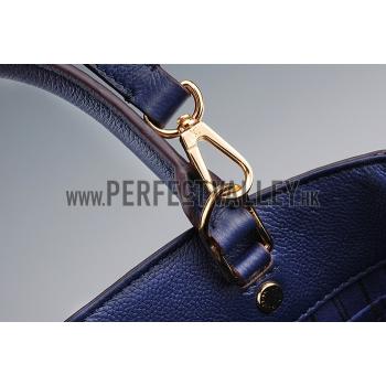 Louis Vuitton Montaigne Empreinte BB Dark Blue 607867