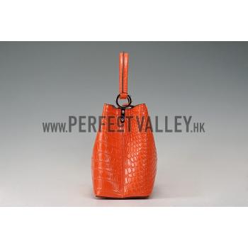 Louis Vuitton Capuciness Crocodile Leather OrangeMM 607548 Replica