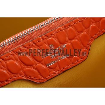 Louis Vuitton Capuciness Crocodile Leather OrangeMM 607548 Replica