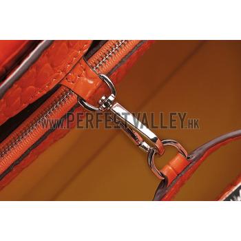 Louis Vuitton Capuciness Crocodile Leather OrangeMM 607548 Replica