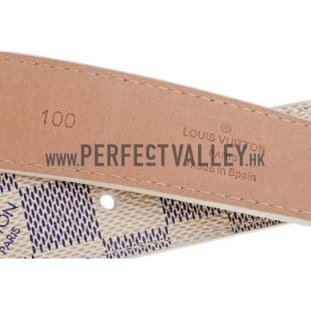 Louis Vuitton Initiales Damier Azur Belt