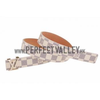 Louis Vuitton Initiales Damier Azur Belt