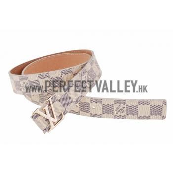 Louis Vuitton Initiales Damier Azur Belt