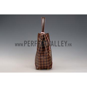 Louis Vuitton Cassa Hobo Damier Ebene Canvas Pink