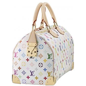 Louis Vuitton Monogram Multicolore M93216 White HandBags Ladies