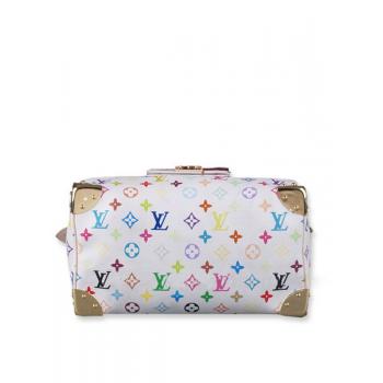 Louis Vuitton Monogram Multicolore M93216 White HandBags Ladies