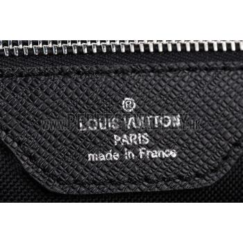 Replica Louis Vuitton Igor Taiga Leather Black