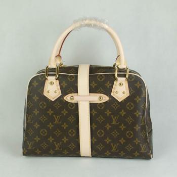 Louis Vuitton Monogram Canvas M40025 Brown HandBags Ladies