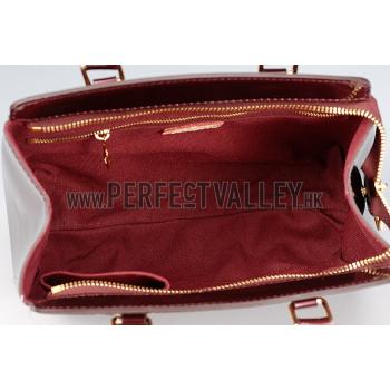 Louis Vuitton Brea Monogram Vernis PM Bag Dark Red Replica