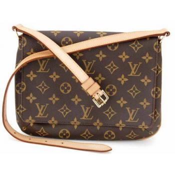 Cheap Louis Vuitton Monogram Canvas M51257 Cow Leather 2way Unisex HM02385